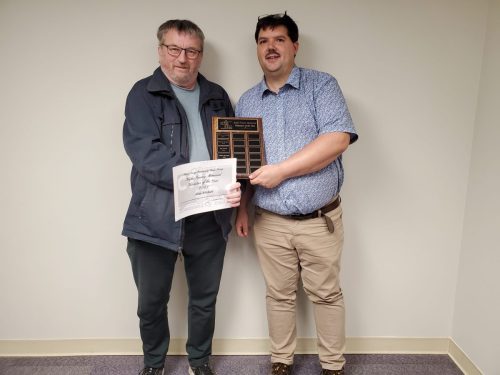Allan Wishart Volunteer of the Year 2021
