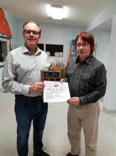 Reg Feyer Volunteer of the Year 2019 