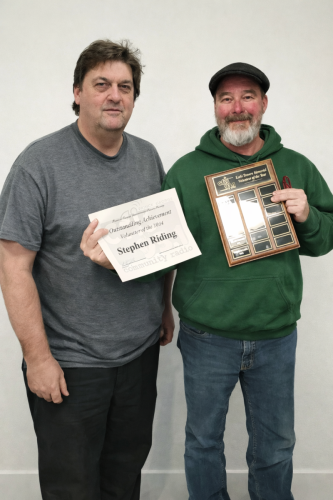 Stephen Riding Volunteer of the Year 2024